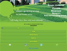 Tablet Screenshot of oddjobsgardeningservices.co.uk